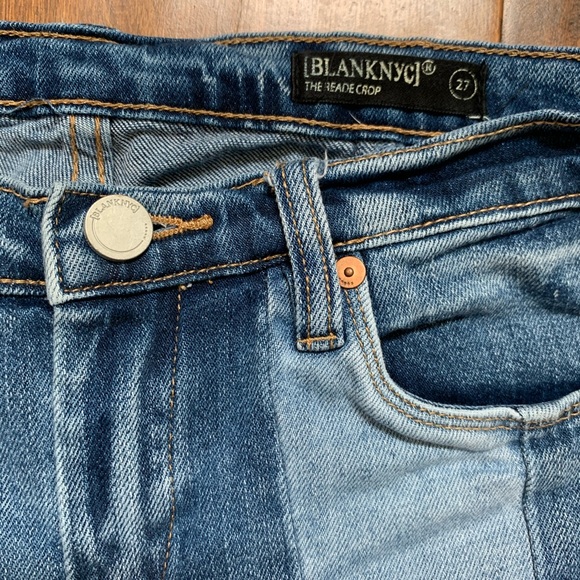 BLANK NYC Reade Patchwork Crop Skinny Jeans - Picture 4 of 6